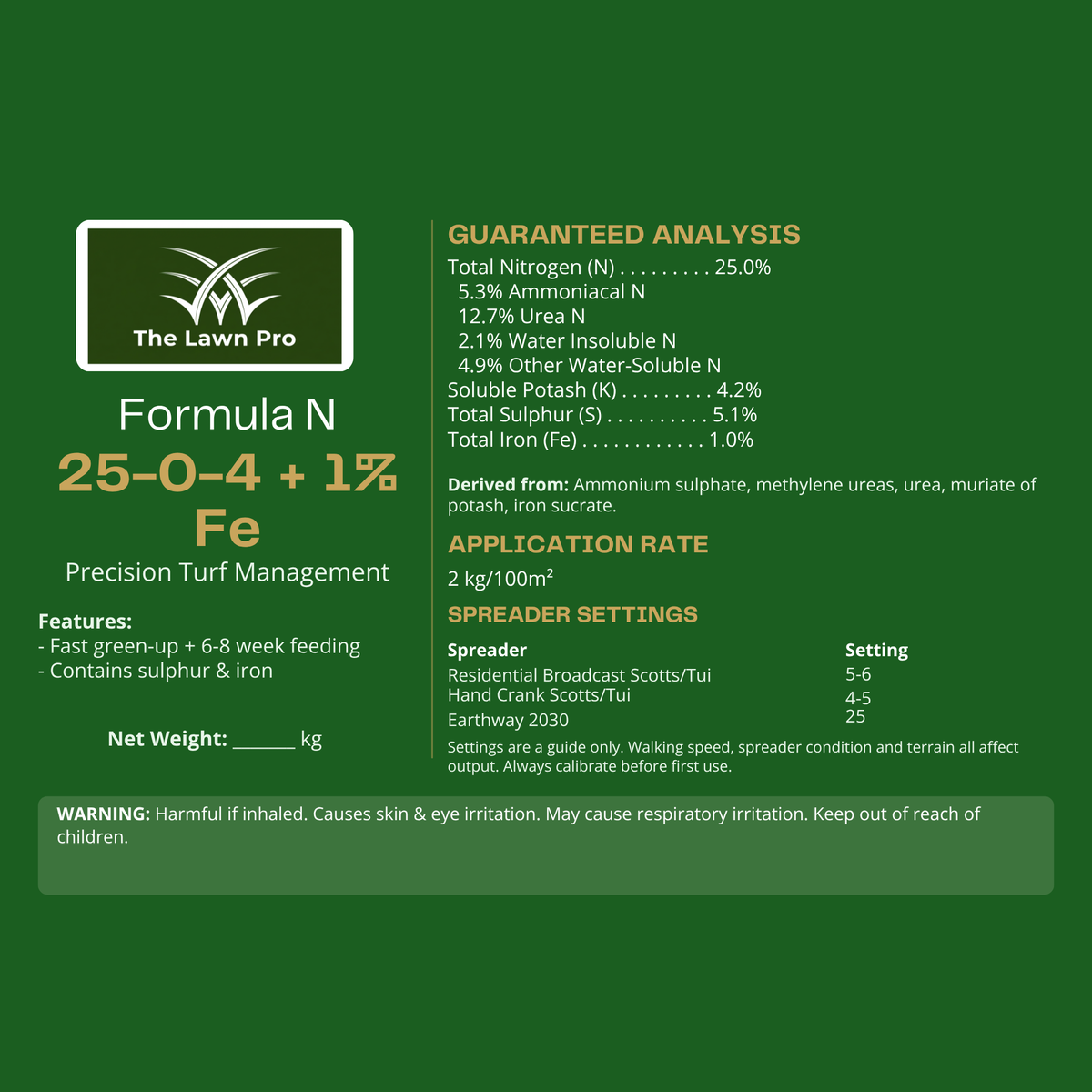 Prolawn Lawn Booster